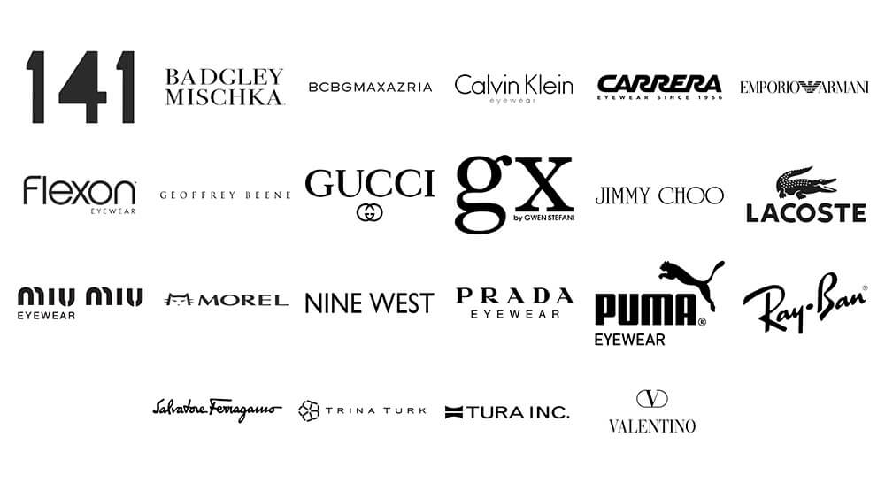 Collage of Logos of the Brands we carry